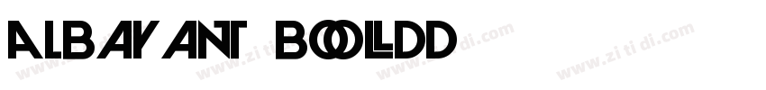 ALBayan Bold粗体字体转换